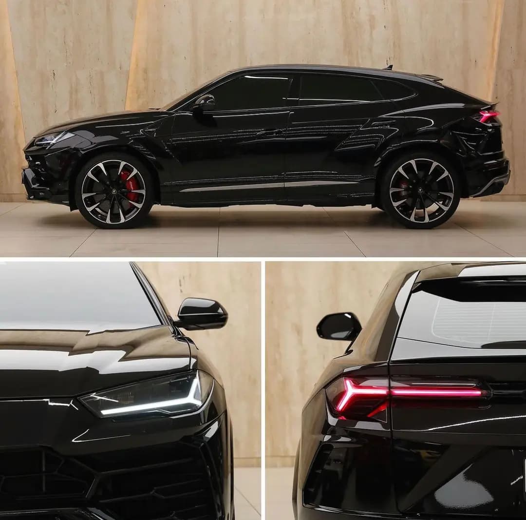 LAmborghini URUS MY20 () Black 2022 rental Dubai