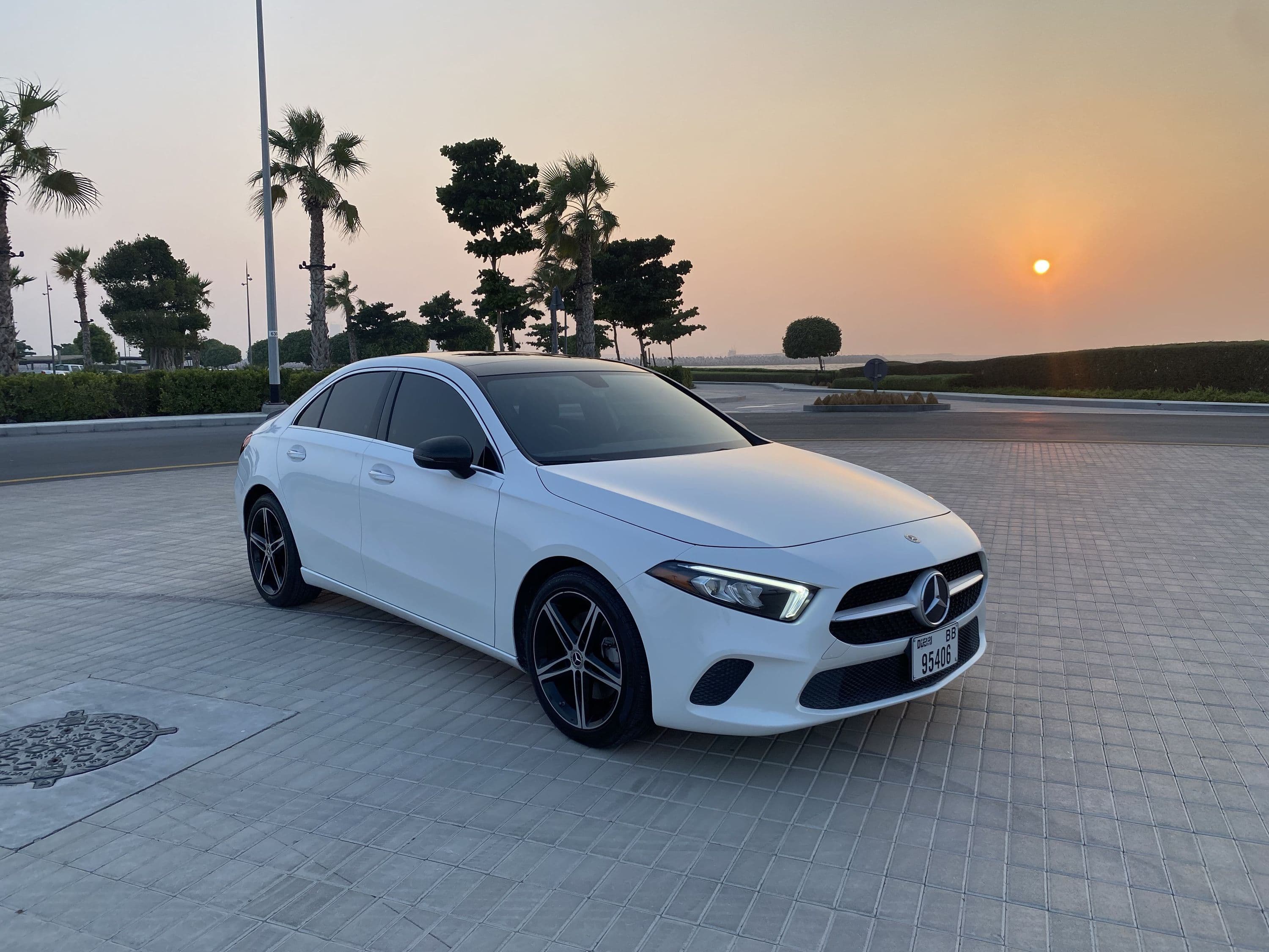 MErcedes A220 2021 rental Dubai