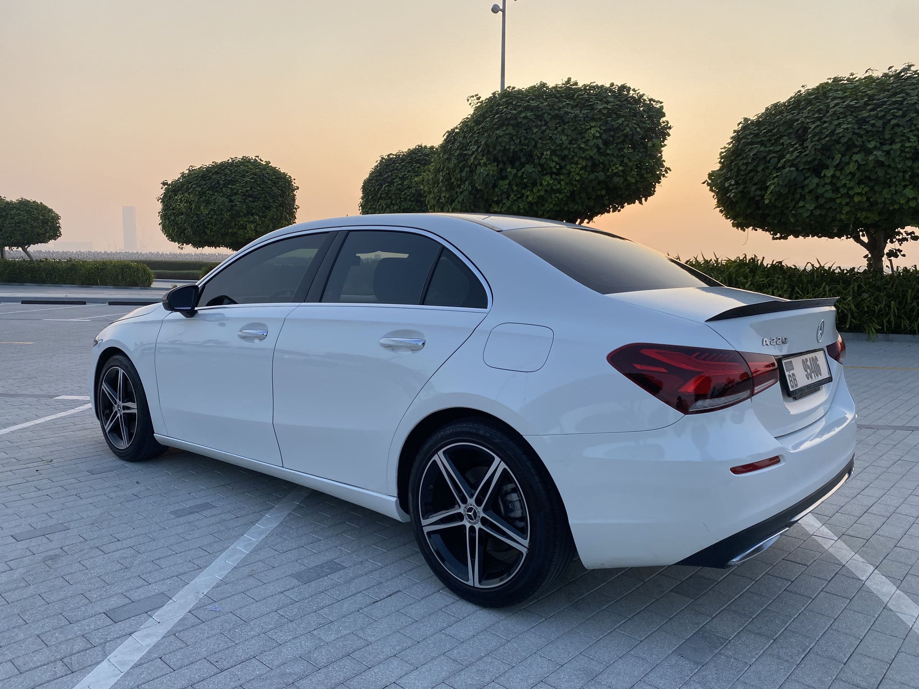 MErcedes A220 2021 rental Dubai