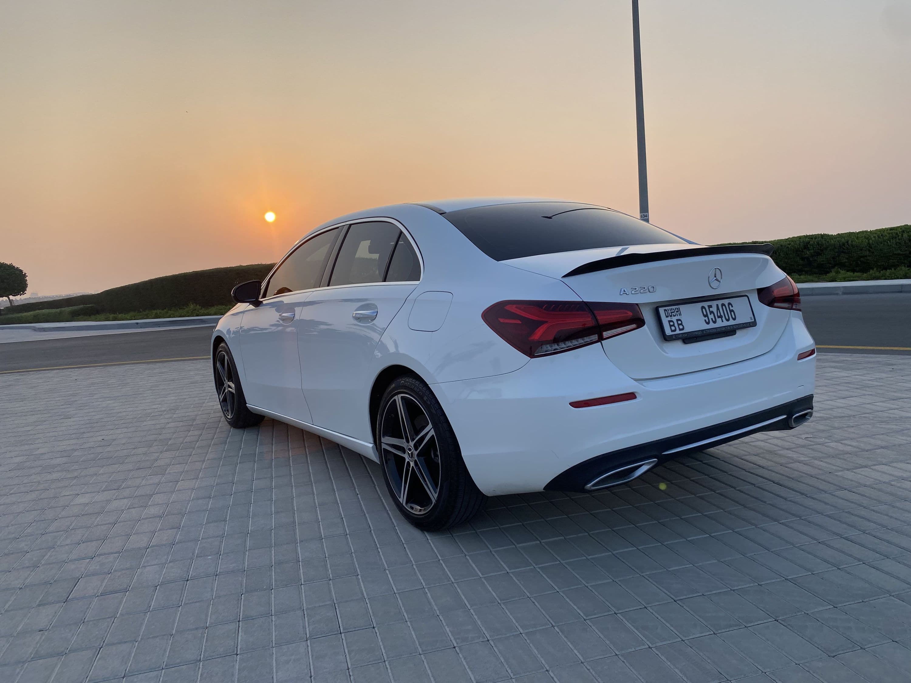 MErcedes A220 2021 rental Dubai