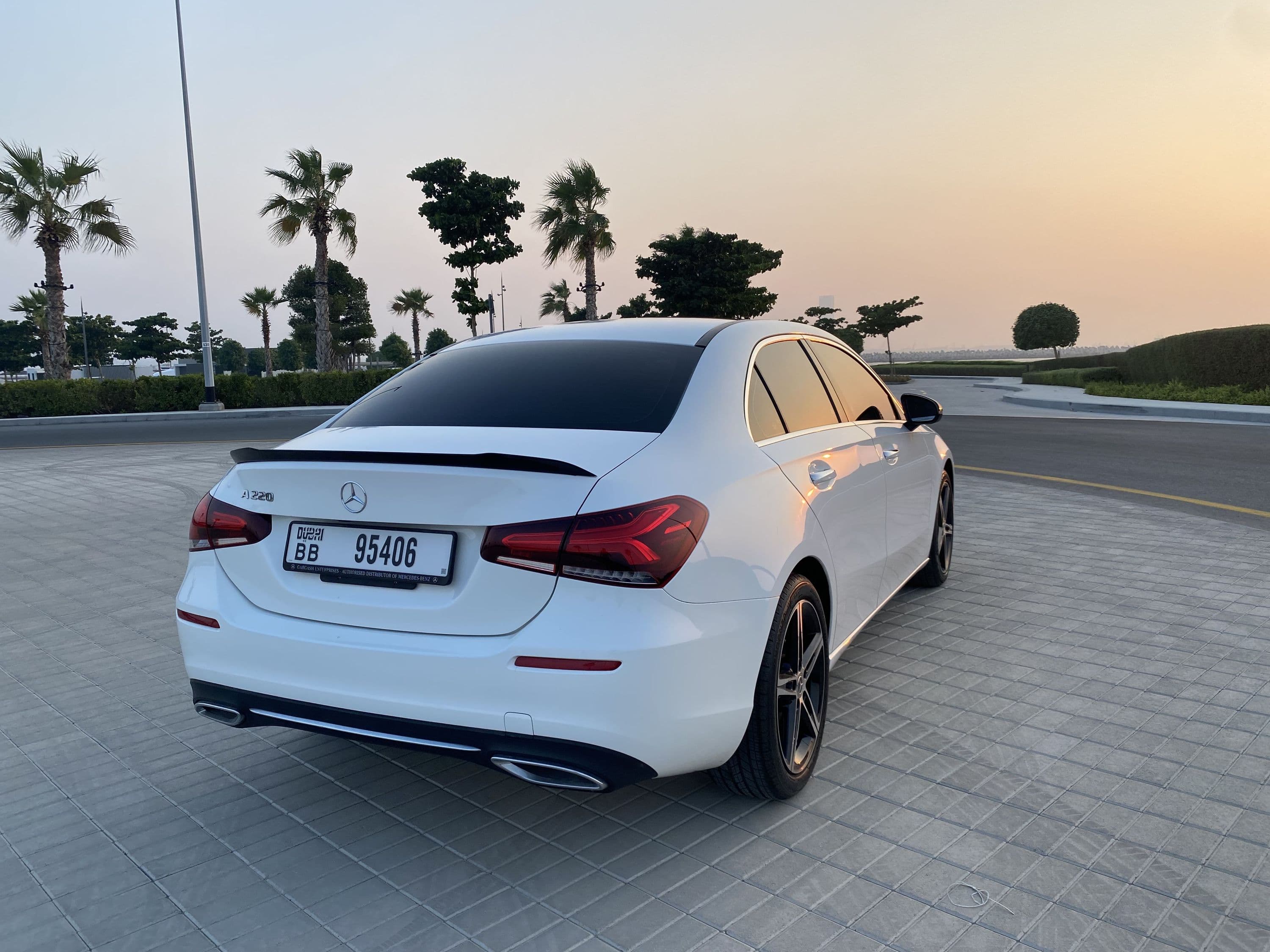 MErcedes A220 2021 rental Dubai