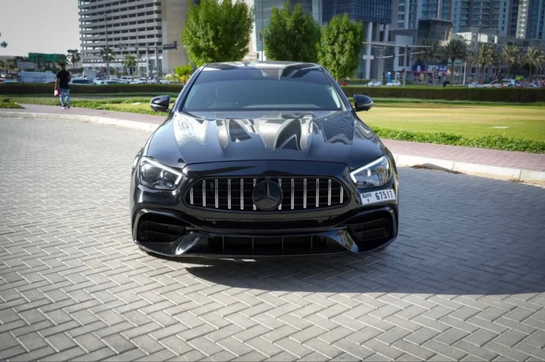 MErcedes AMG E450 () Black 2022 rental Dubai