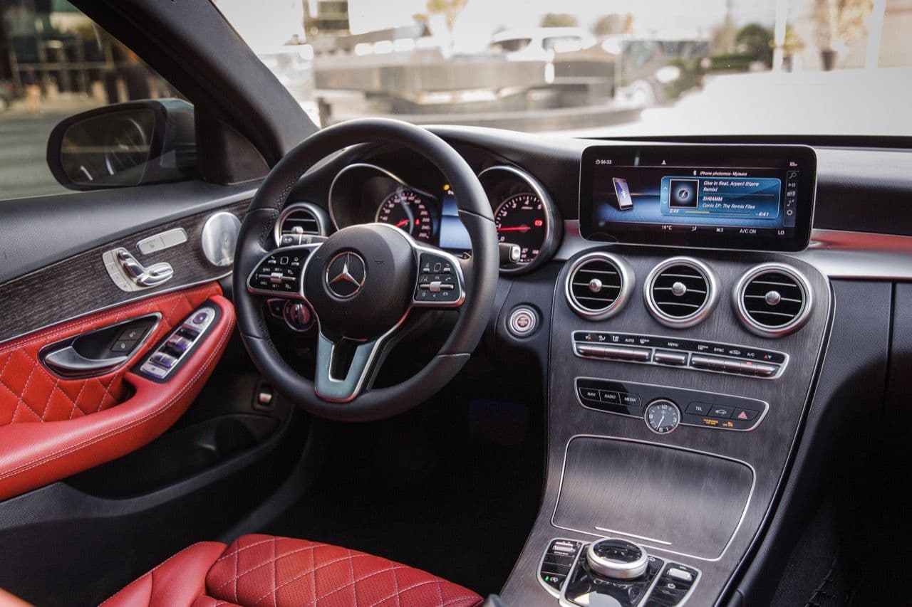 MErcedes C300 2021 rental Dubai