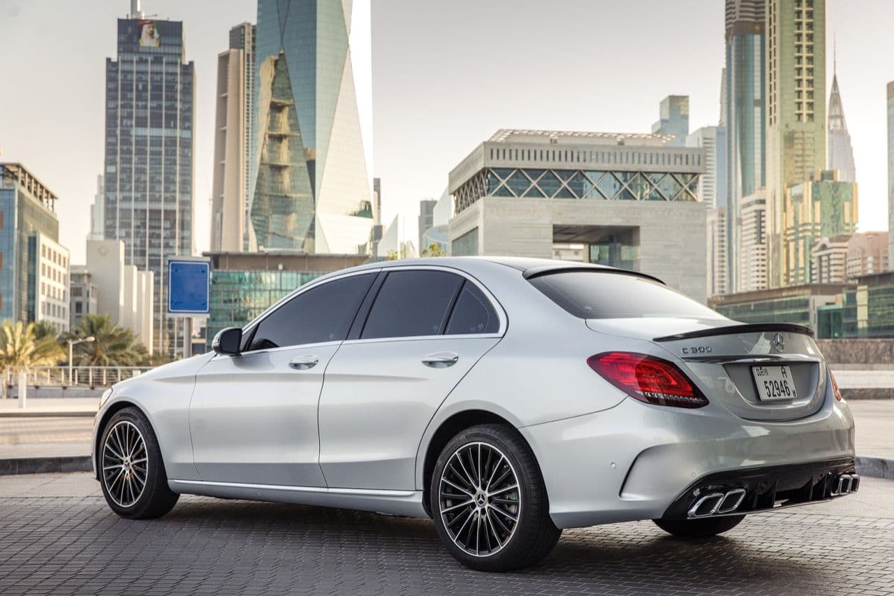 MErcedes C300 2021 rental Dubai