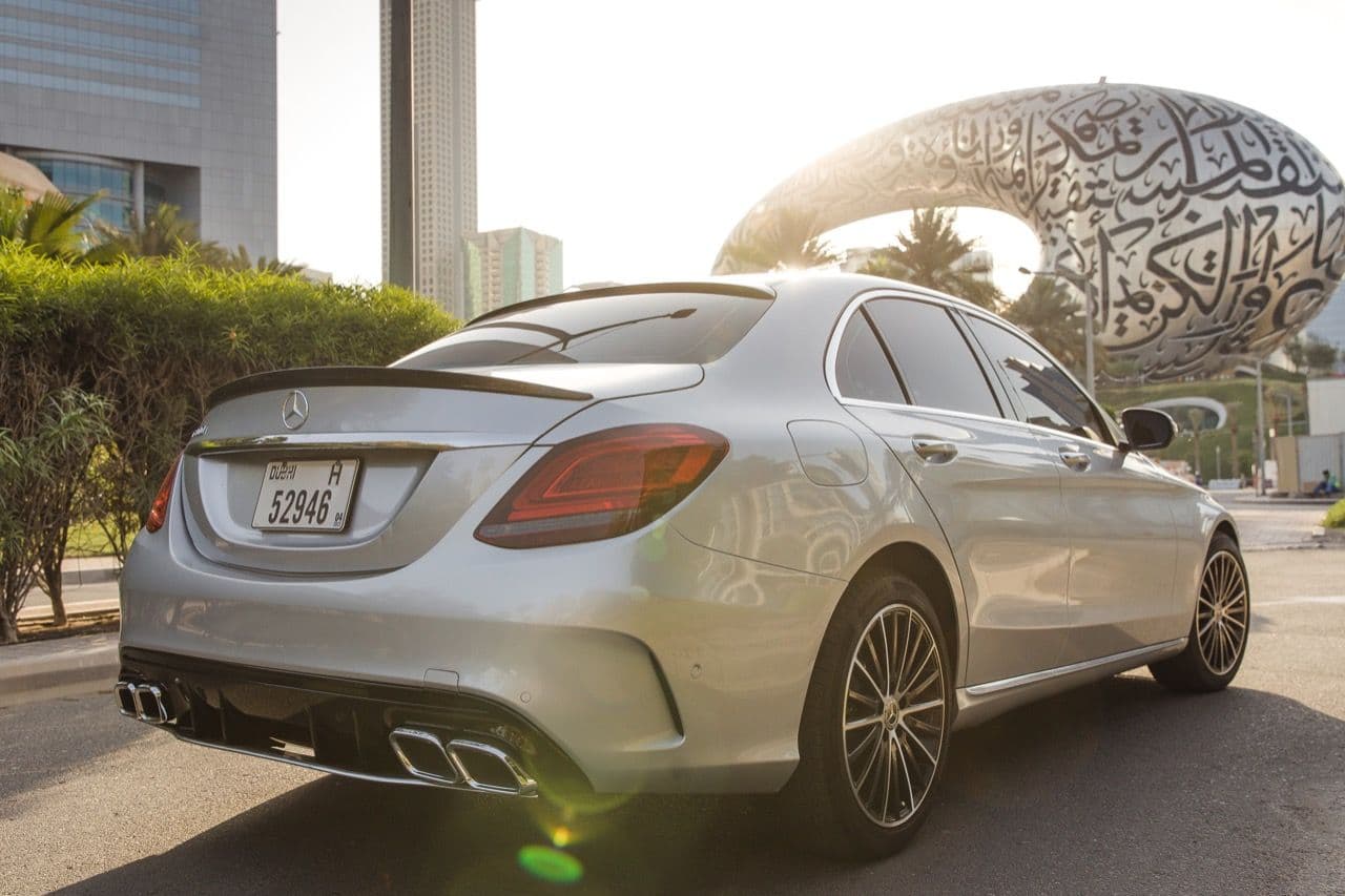 MErcedes C300 2021 rental Dubai