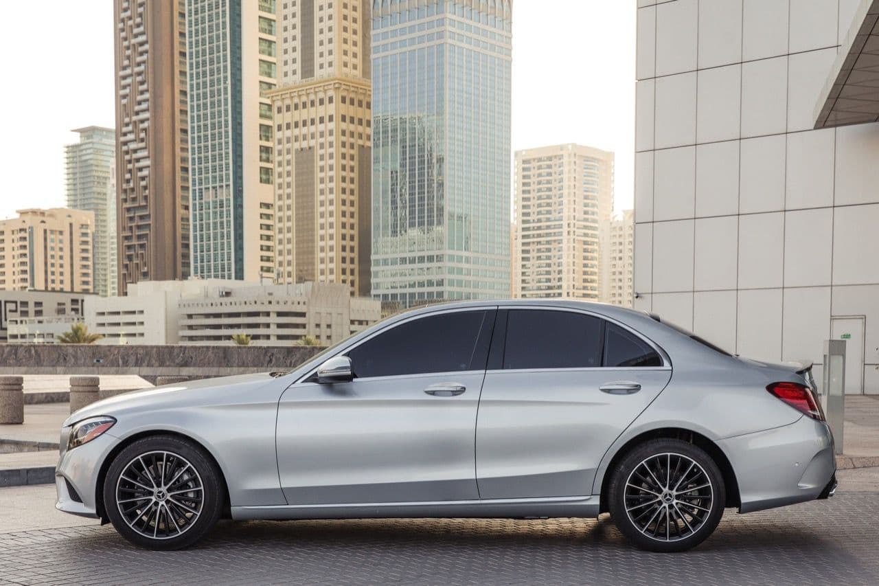 MErcedes C300 2021 rental Dubai