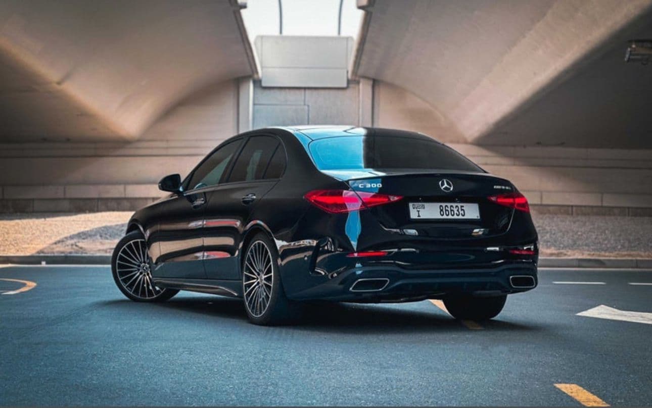 MErcedes C300 AMG 2023 rental Dubai