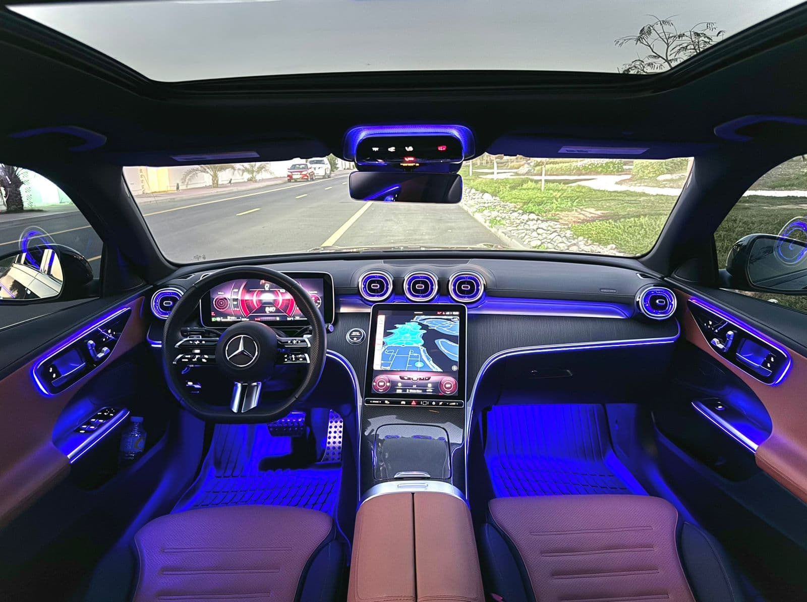 MErcedes C300 AMG 2023 rental Dubai