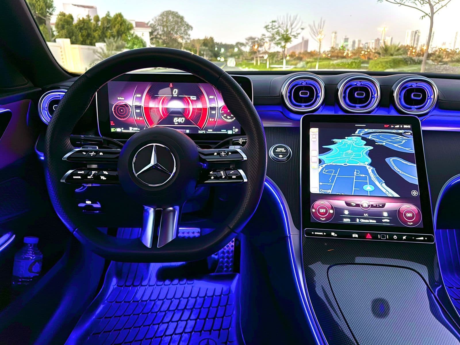 MErcedes C300 AMG 2023 rental Dubai