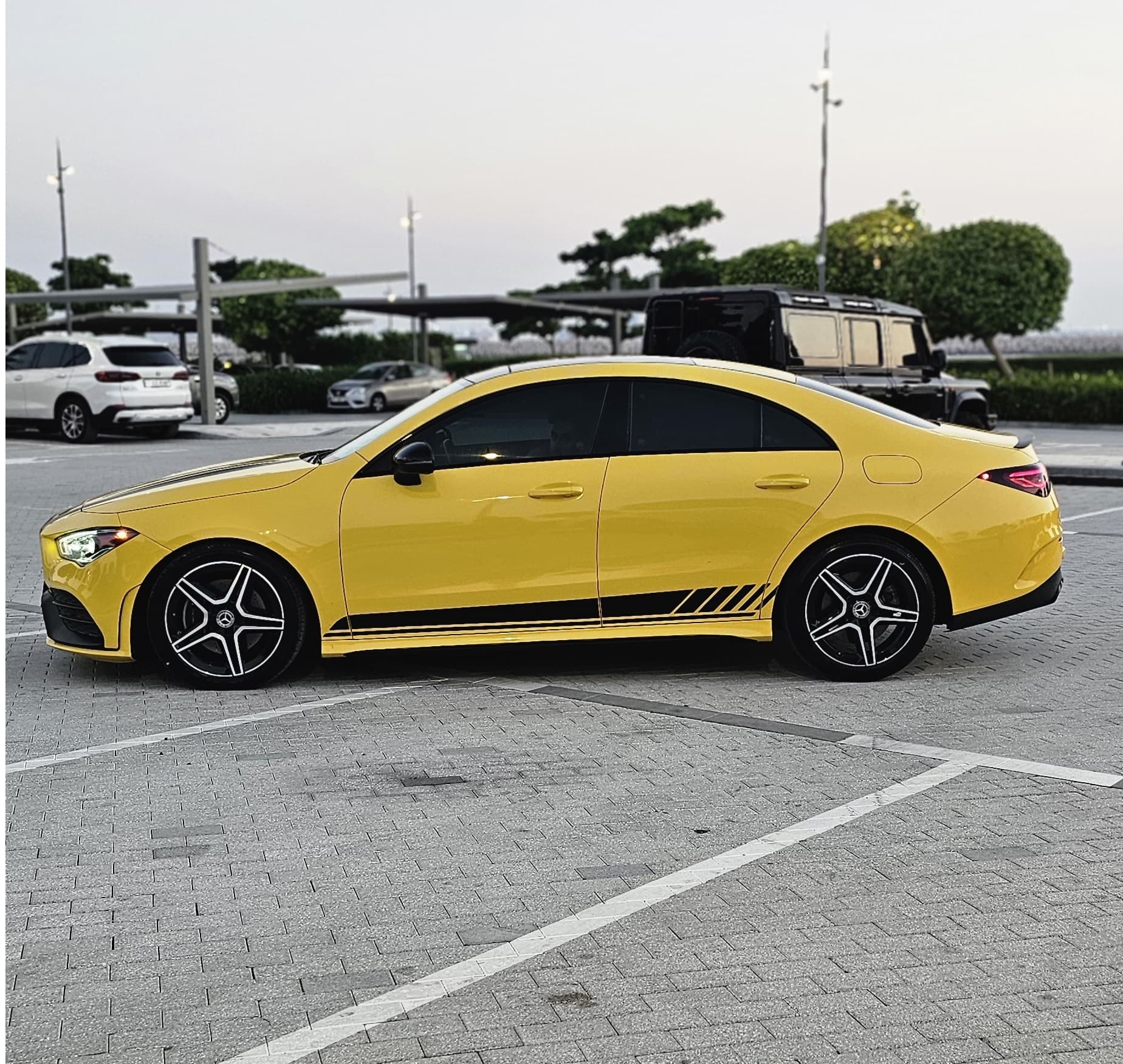 MErcedes CLA250 AMG 2020 rental Dubai