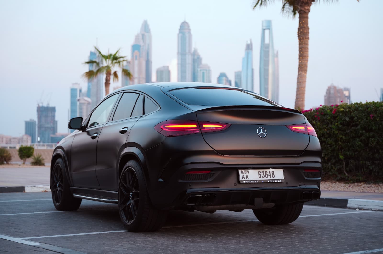 MErcedes GLE63s AMG 2024 rental Dubai