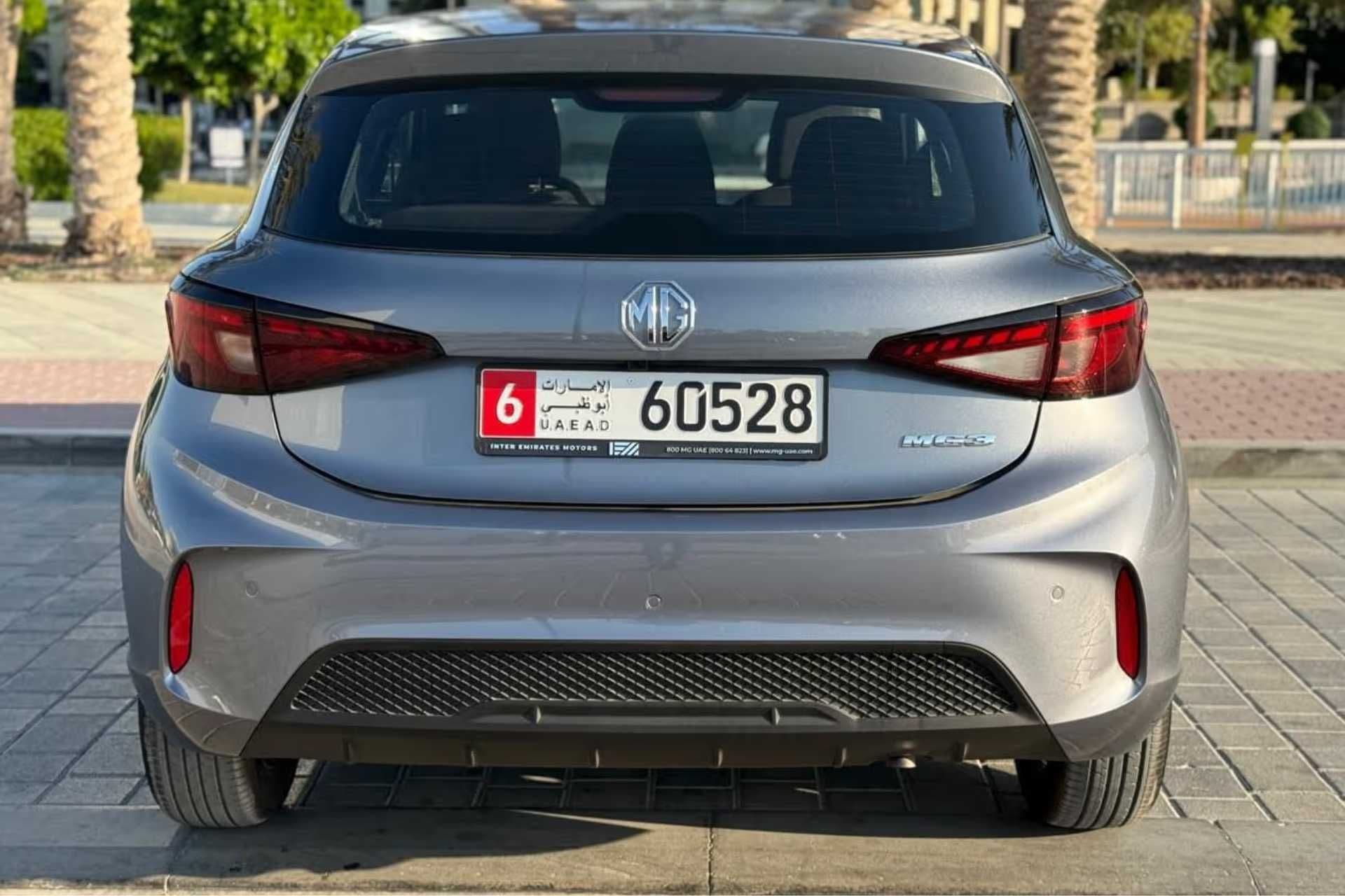 MG 3 2025 rental Dubai