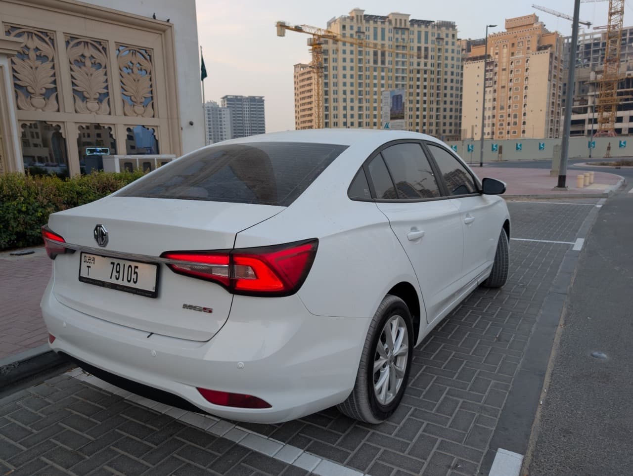 MG 5 2025 rental Dubai
