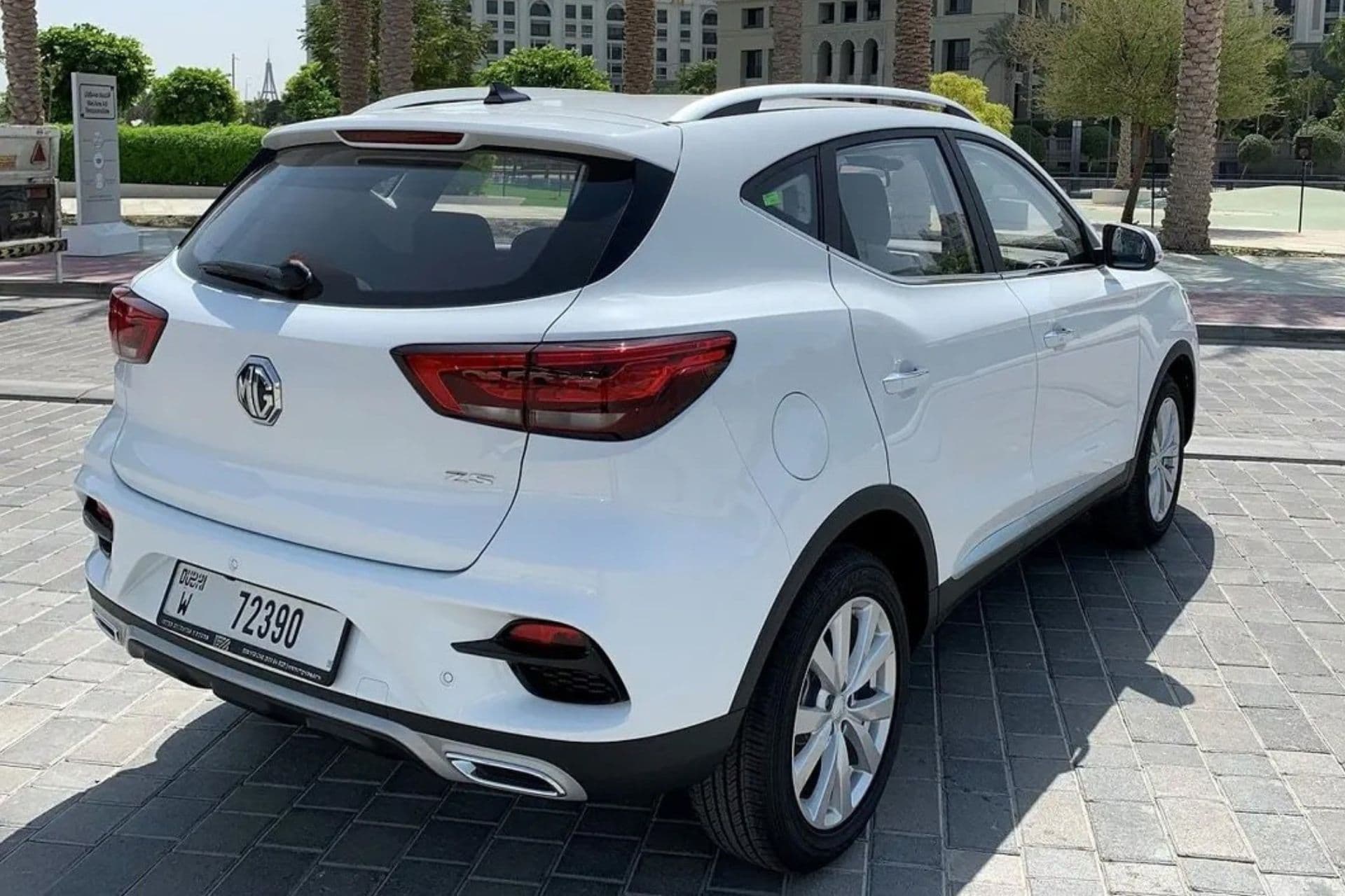 MG ZS 2025 rental Dubai