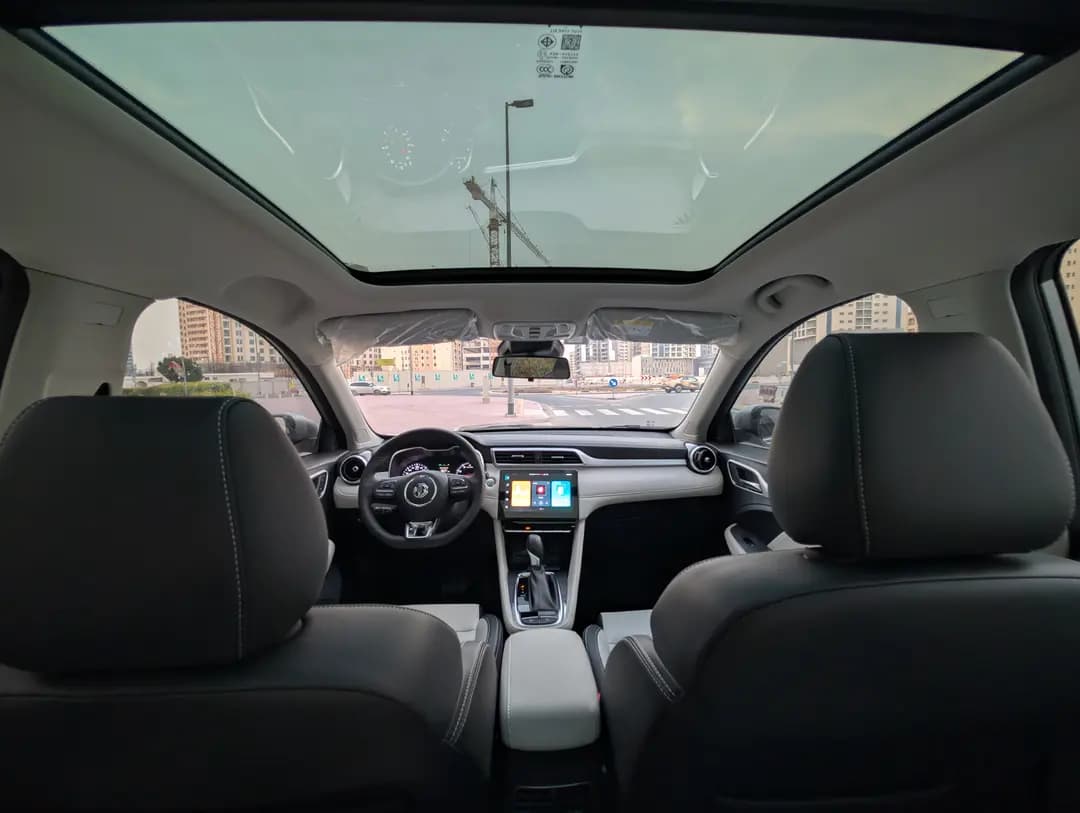 MG ZS  full options 2025 rental Dubai