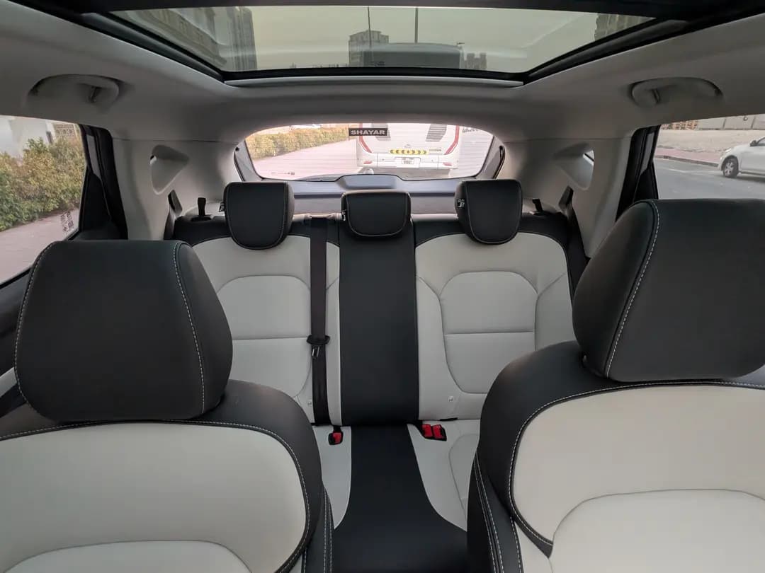 MG ZS  full options 2025 rental Dubai