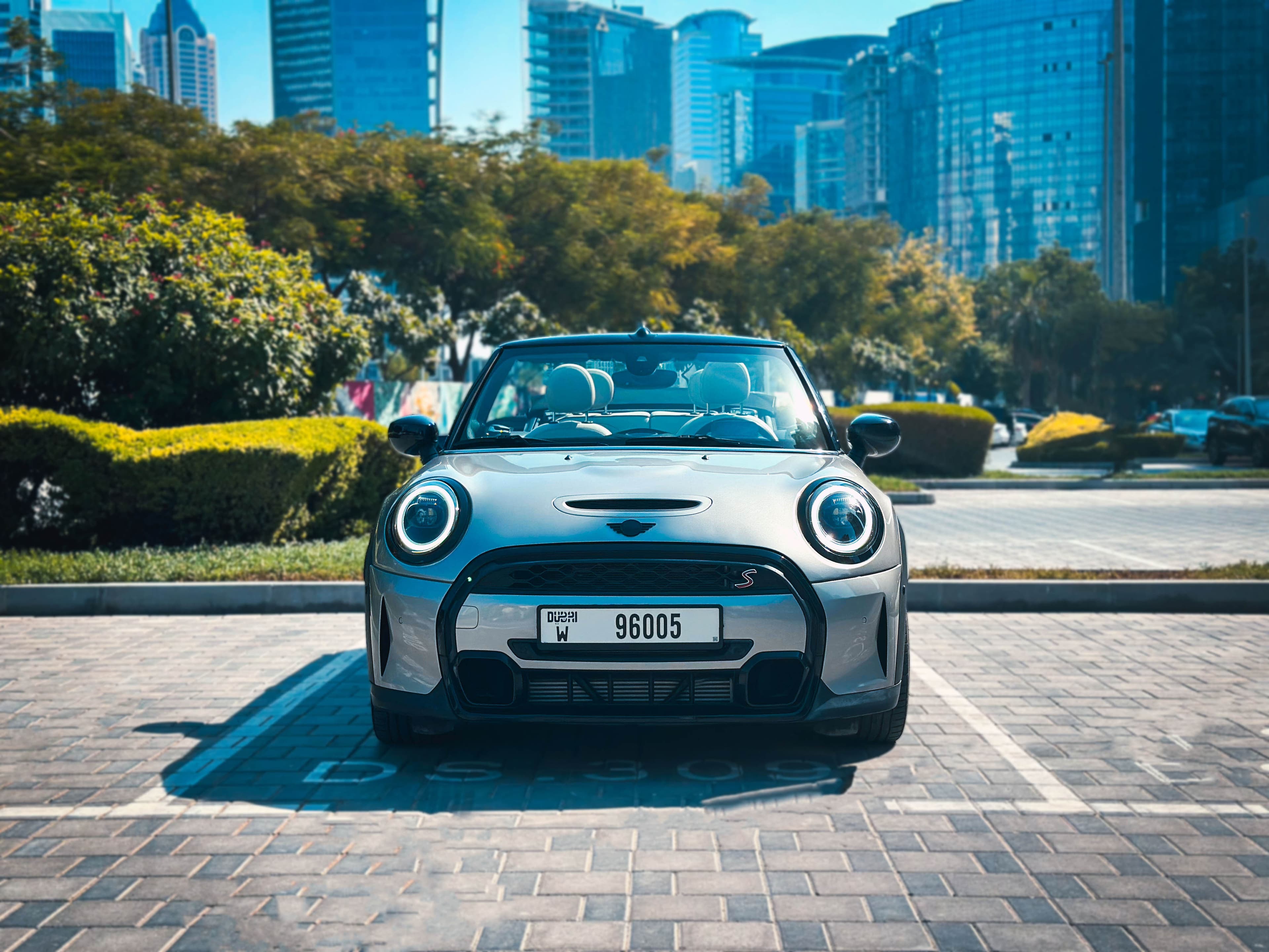 MIni Cooper S Convertible 2023 rental Dubai