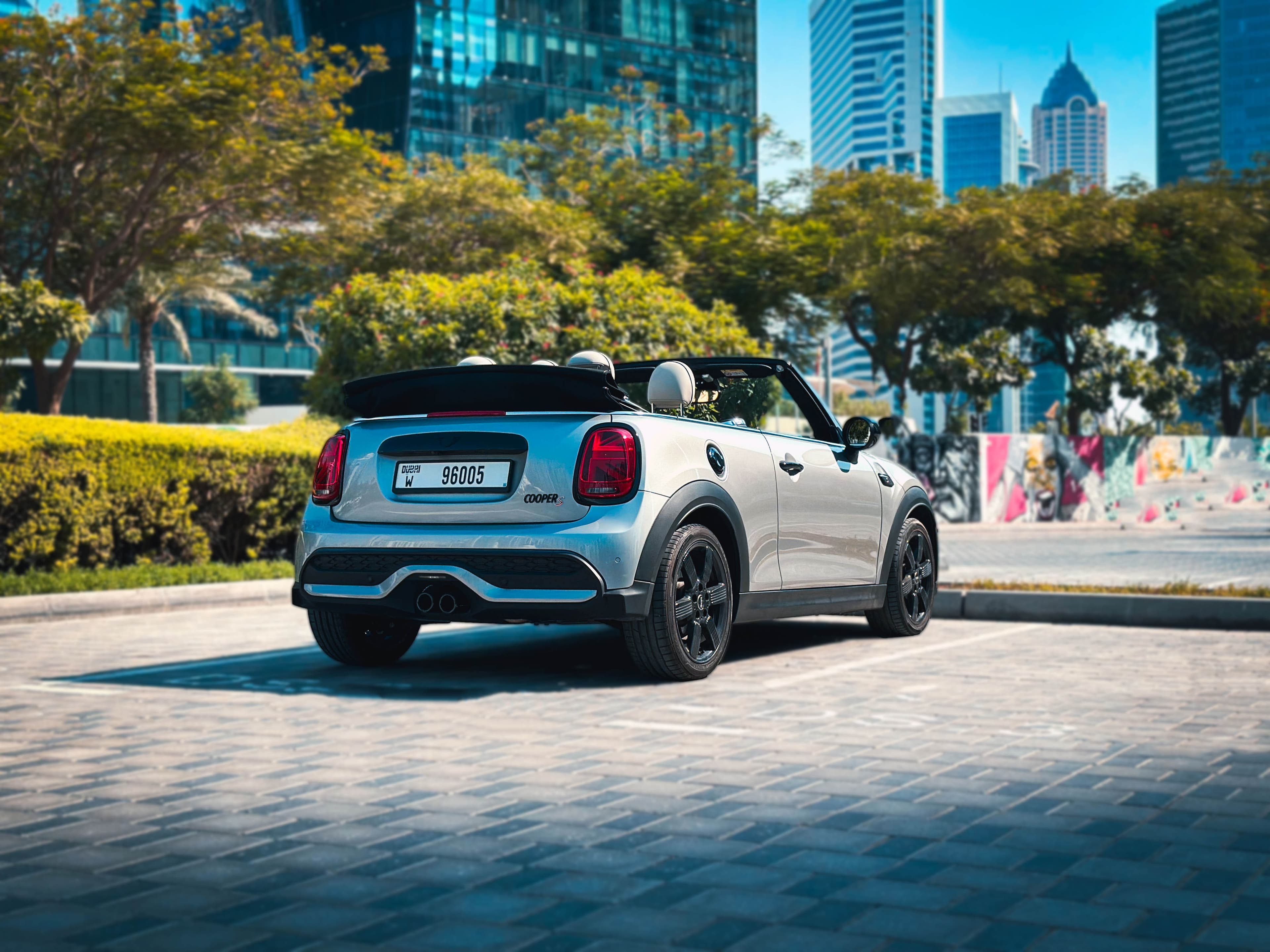 MIni Cooper S Convertible 2023 rental Dubai