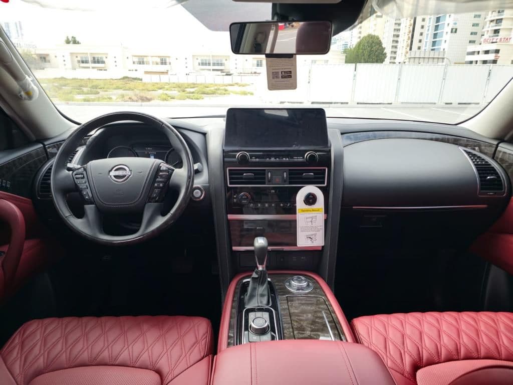 NIssan PATROL PLATINUM V6 GCC 2023 rental Dubai
