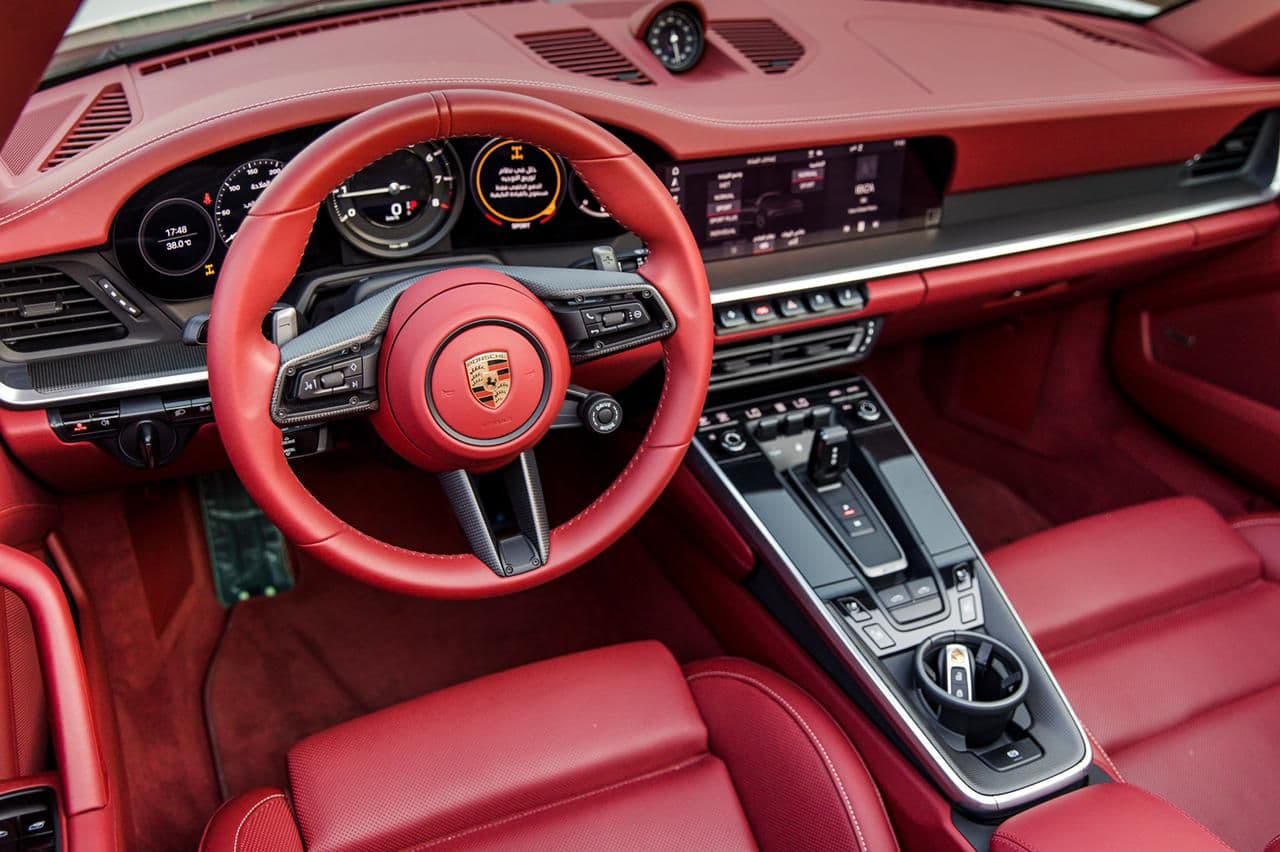 POrsche 911 Targa 4s 2022 rental Dubai