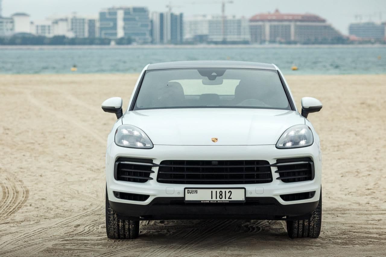 POrsche Cayenne coupe 2021 rental Dubai