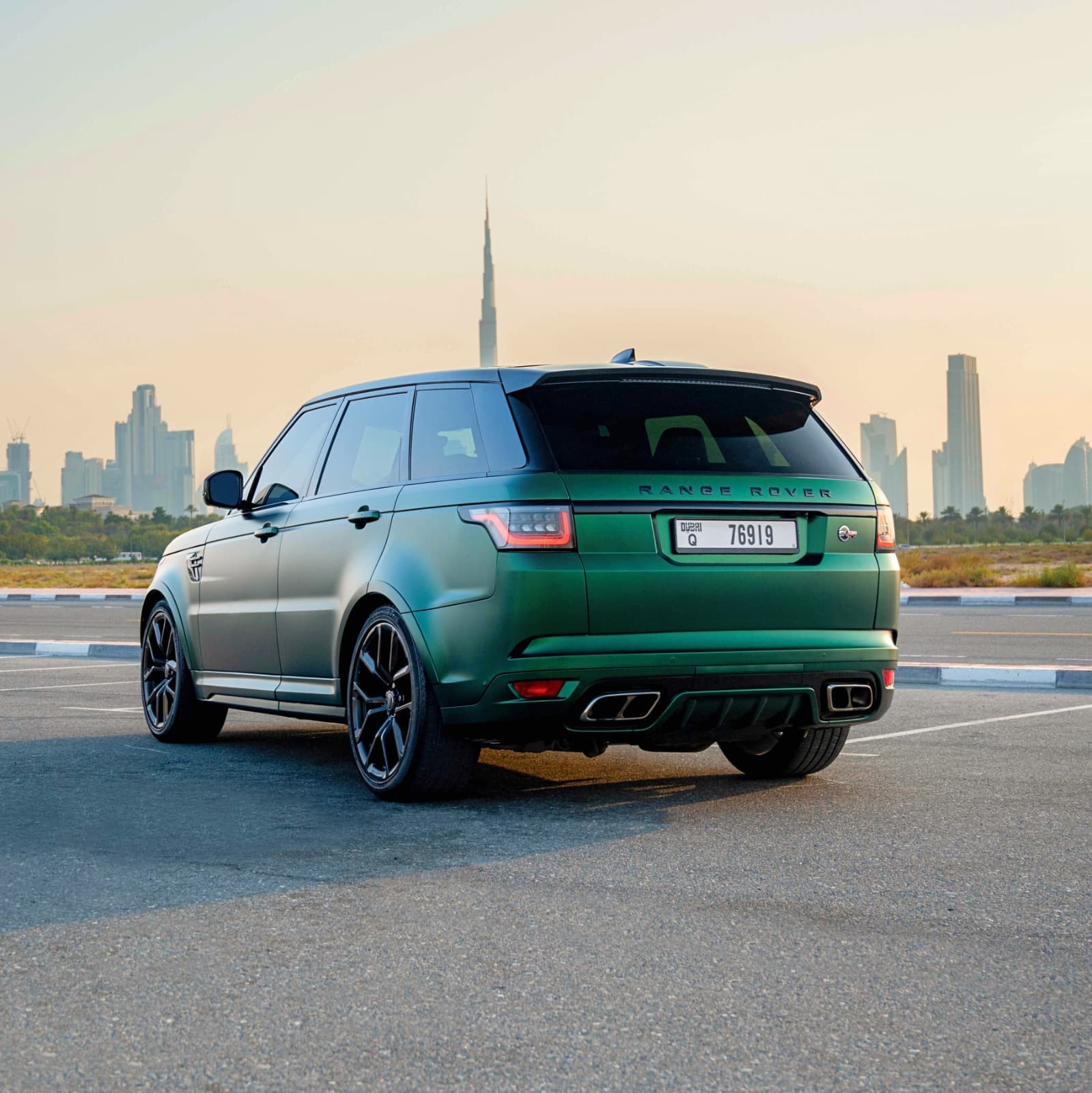 RAnge Rover Sport SVR 2022 rental Dubai