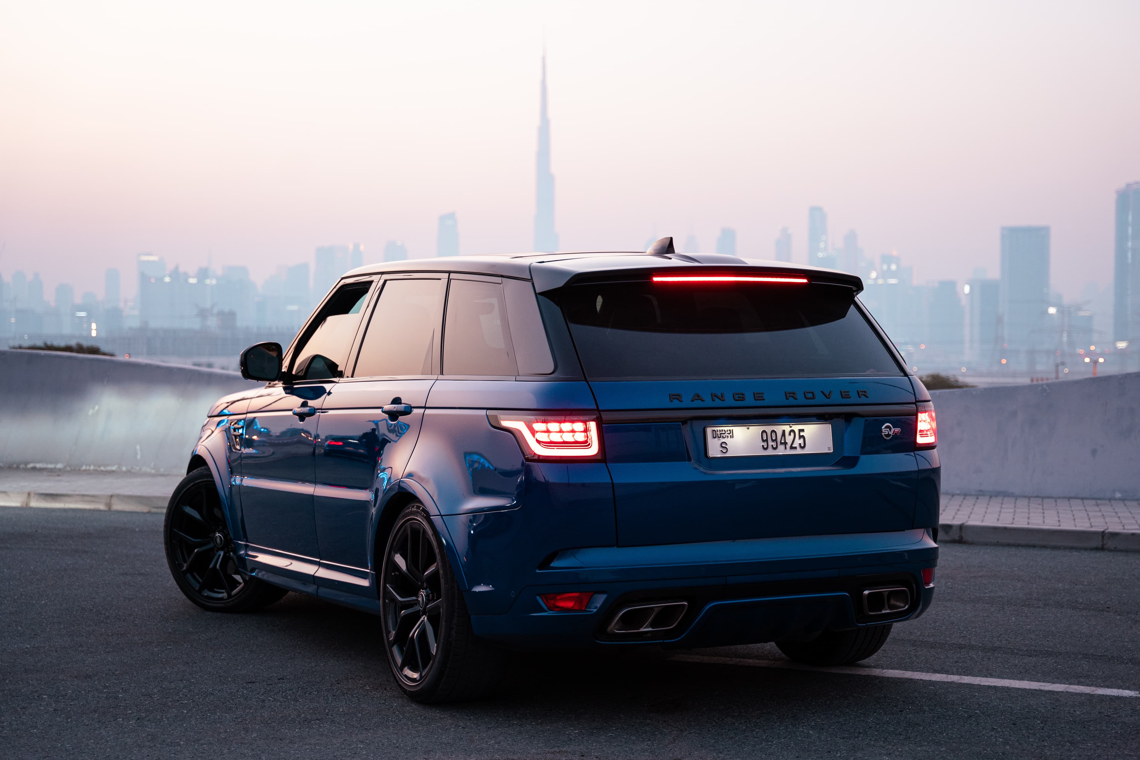 RAnge Rover SVR 2020 rental Dubai