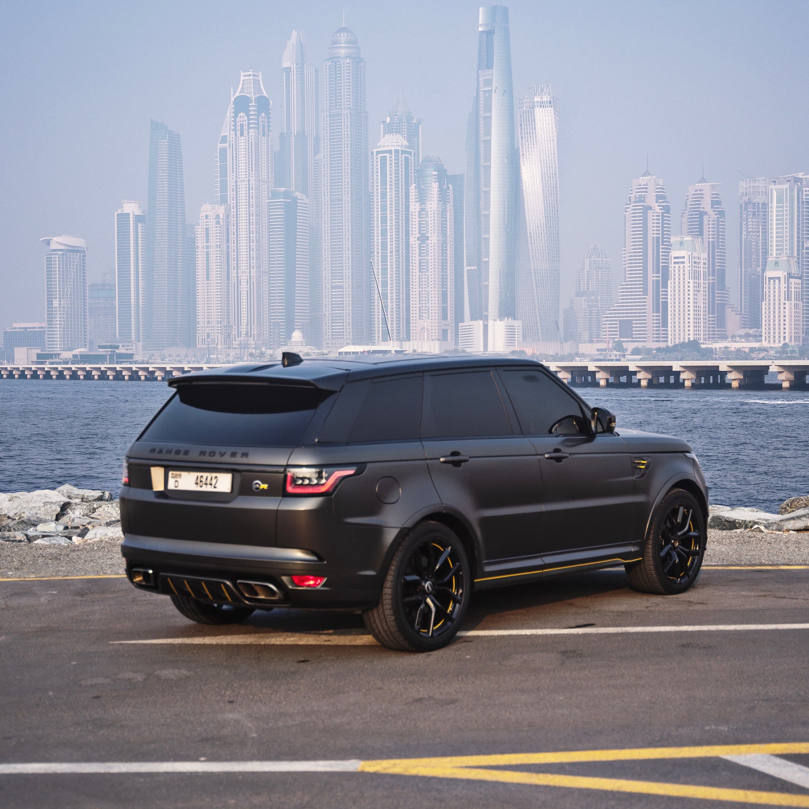 RAnge Rover SVR 2021 rental Dubai