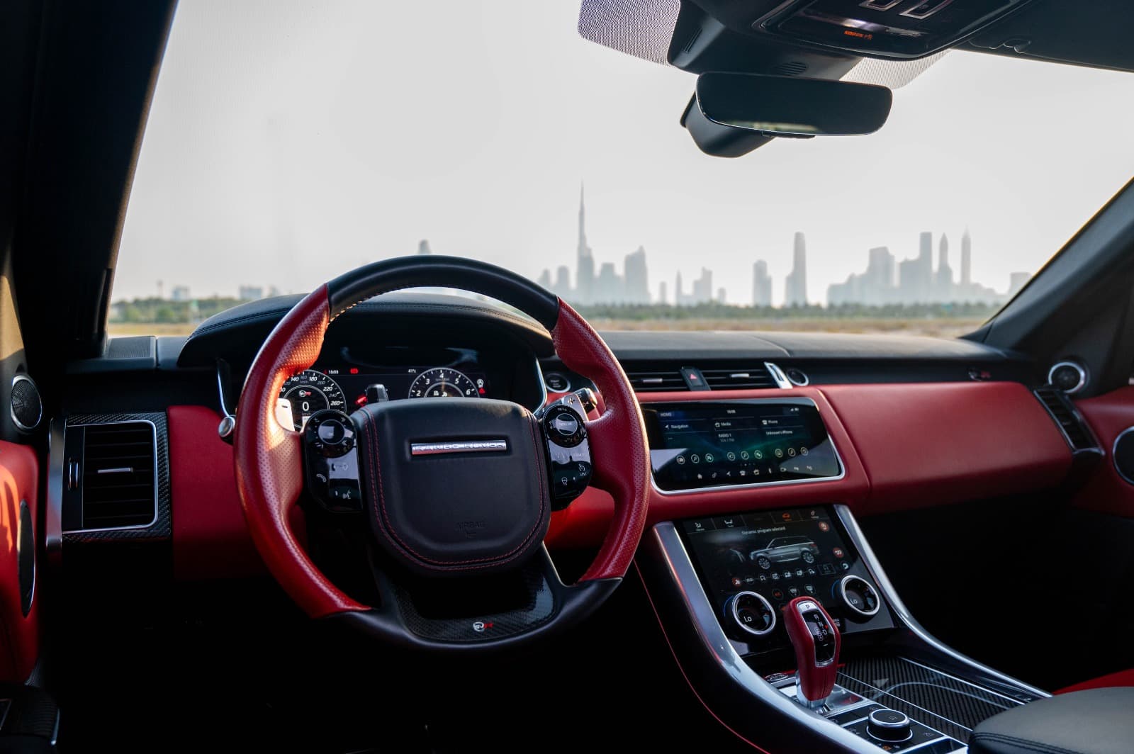 RAnge Rover SVR 2021 rental Dubai