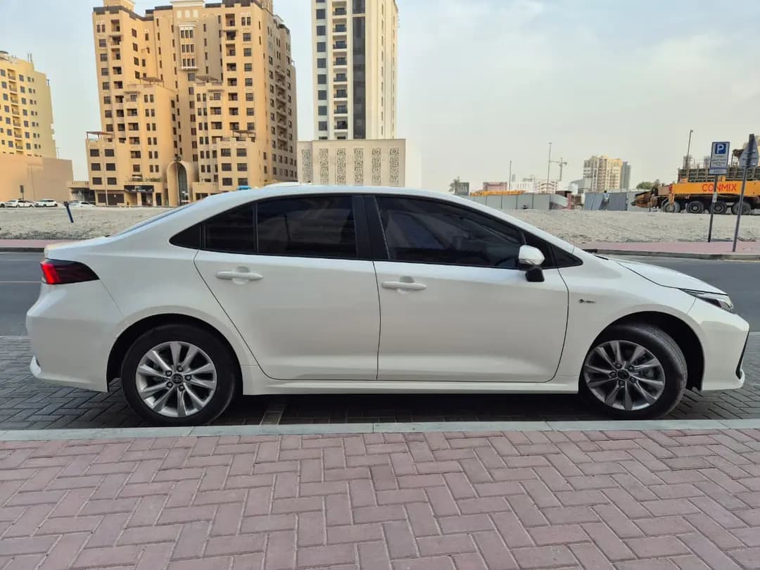 TOyota Corolla  Hybrid 2025 rental Dubai