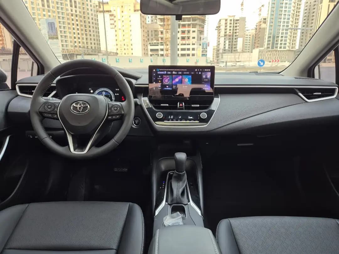 TOyota Corolla  Hybrid 2025 rental Dubai