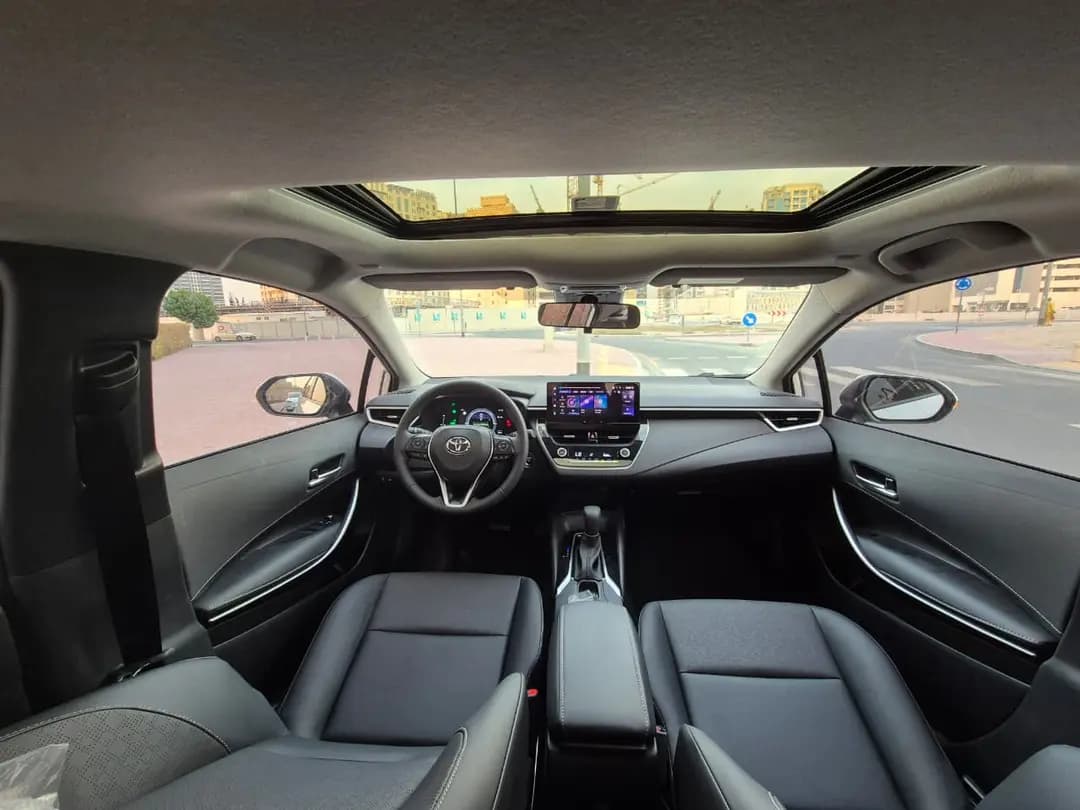 TOyota Corolla  Hybrid 2025 rental Dubai