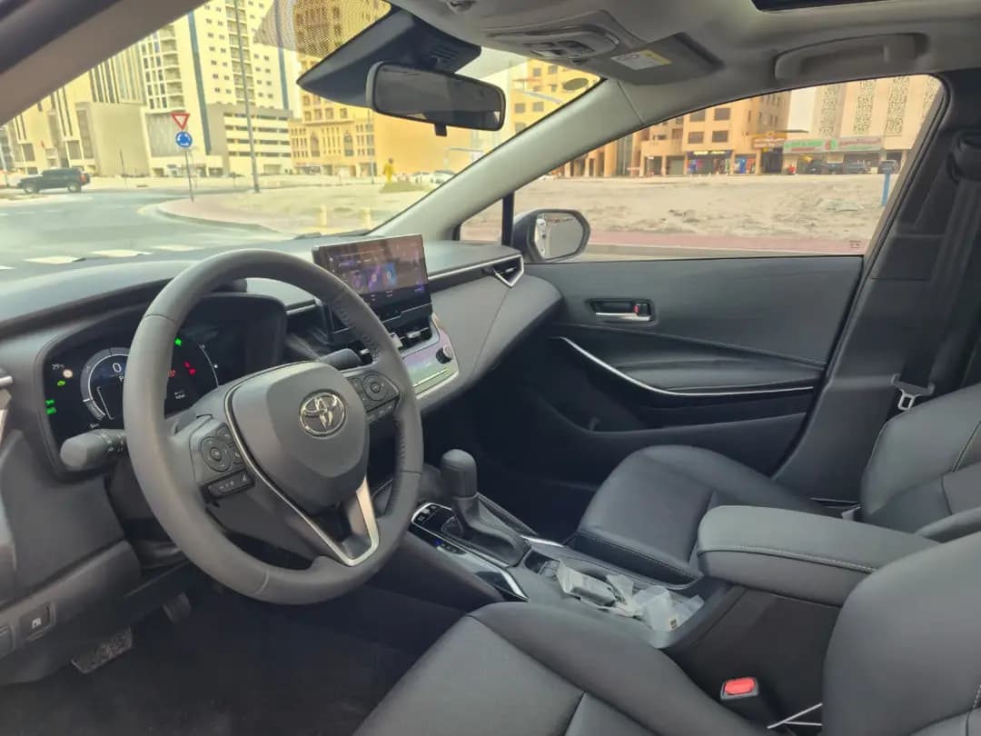 TOyota Corolla  Hybrid 2025 rental Dubai