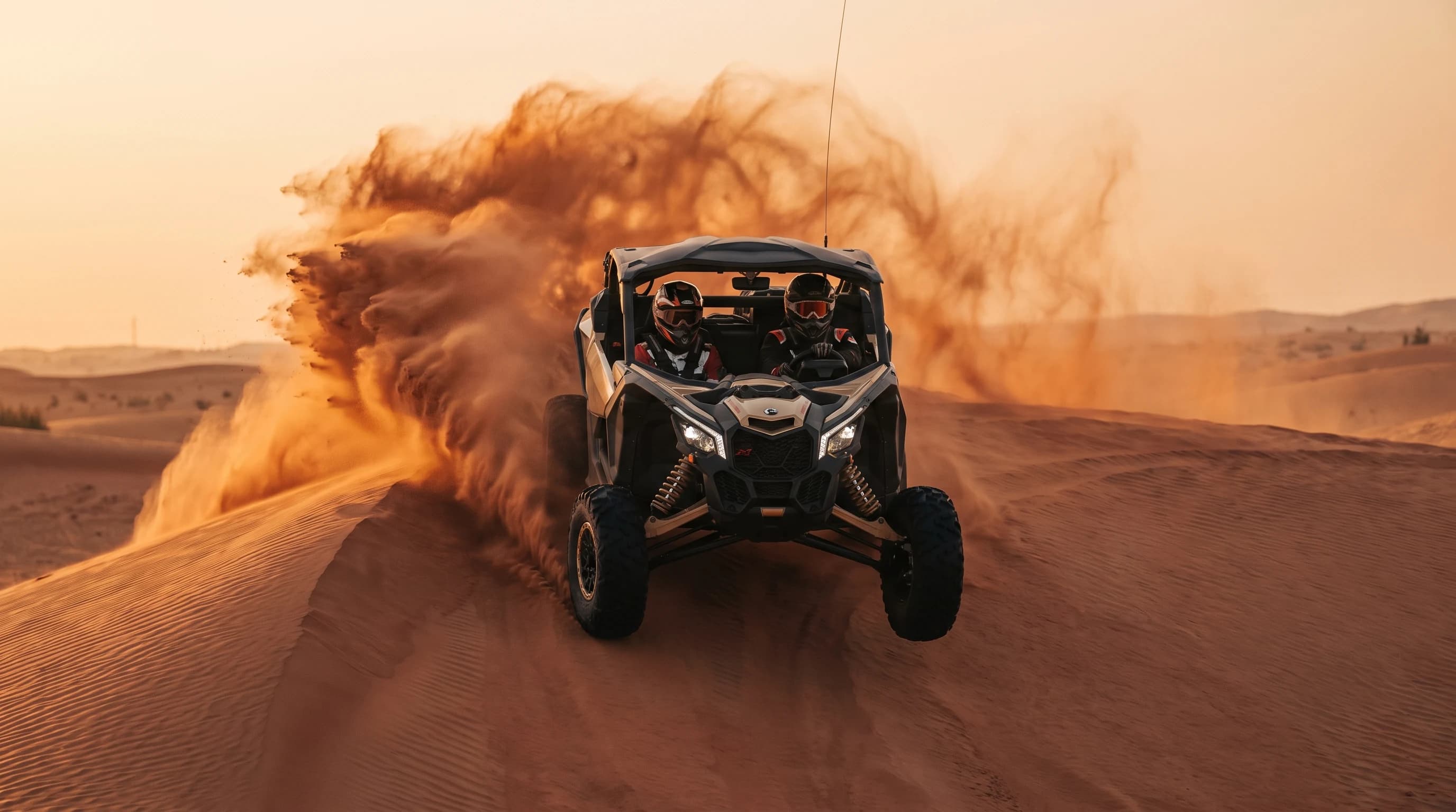 Can-Am Maverick R 2-Seat Dune Buggy Dubai — can am maverick r 2 seat hero