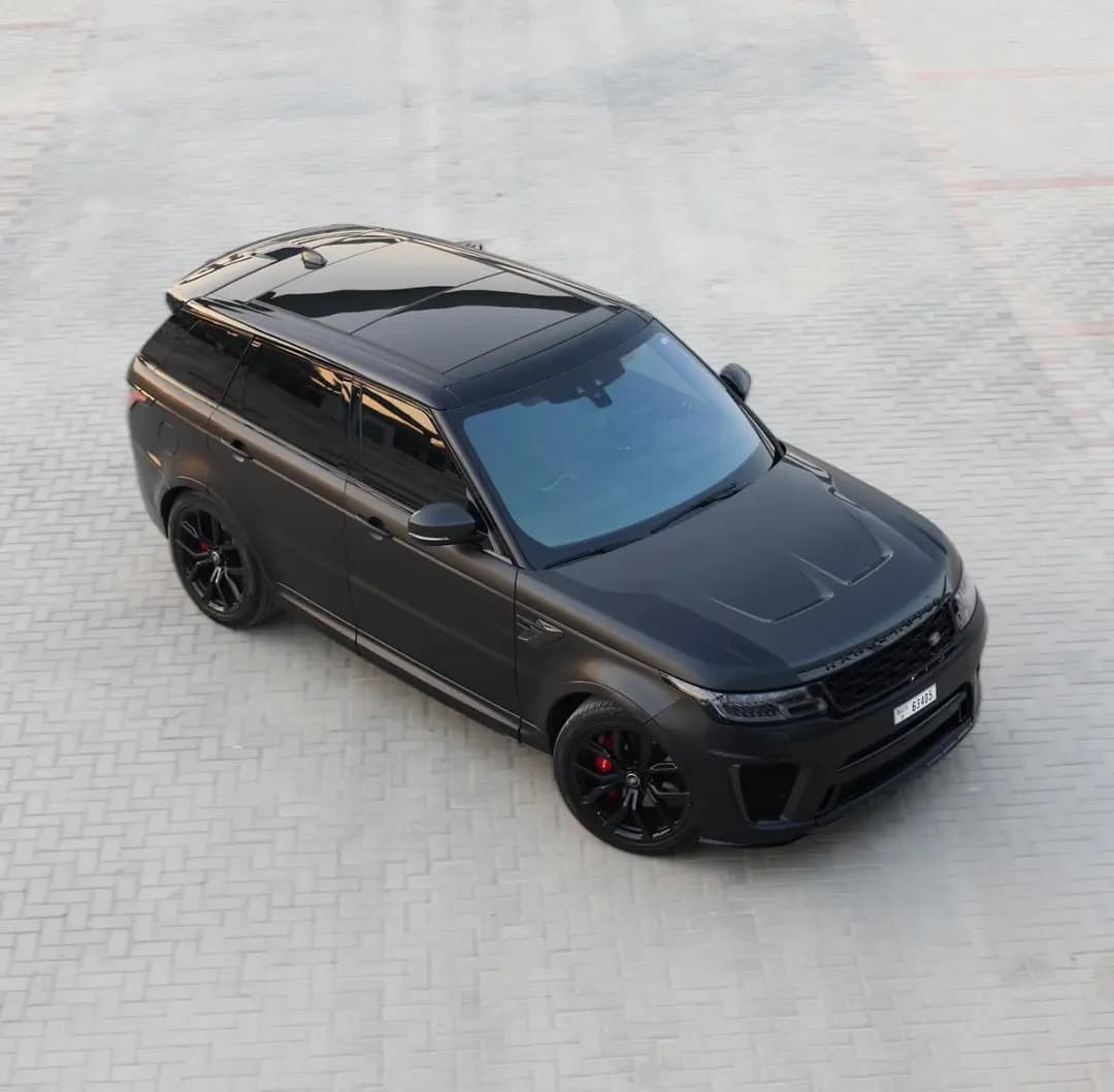 Land Rover RANGE ROVER SVR () Matte Black 2022